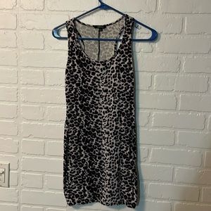 Cheetah print dress